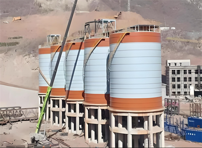 菏泽高架钢板仓